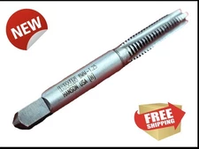 M8 X 1.25 Plug Hand Tap 8MM IRWIN 1734 ZR USA RH Carbon Steel 4 Flute