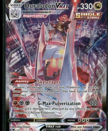 Duraludon VMAX TG21/TG30 Holo Silver Tempest Trainer Gallery Pokemon NM/M