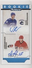 2018 Parkhurst Tallboys Achievements Elias Pettersson Andrei Svechnikov Auto 2wv