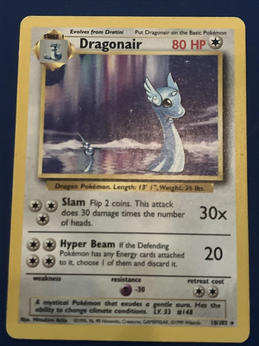 25+ Dragonair 018/102 Base Set for sale | Updated Oct 2026