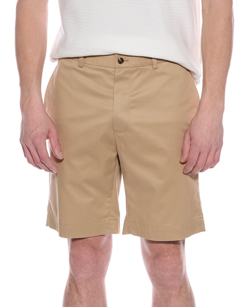 Мужские шорты-чино Brooks Brothers Lightweight Advantage бежевого цвета 35 11490₽