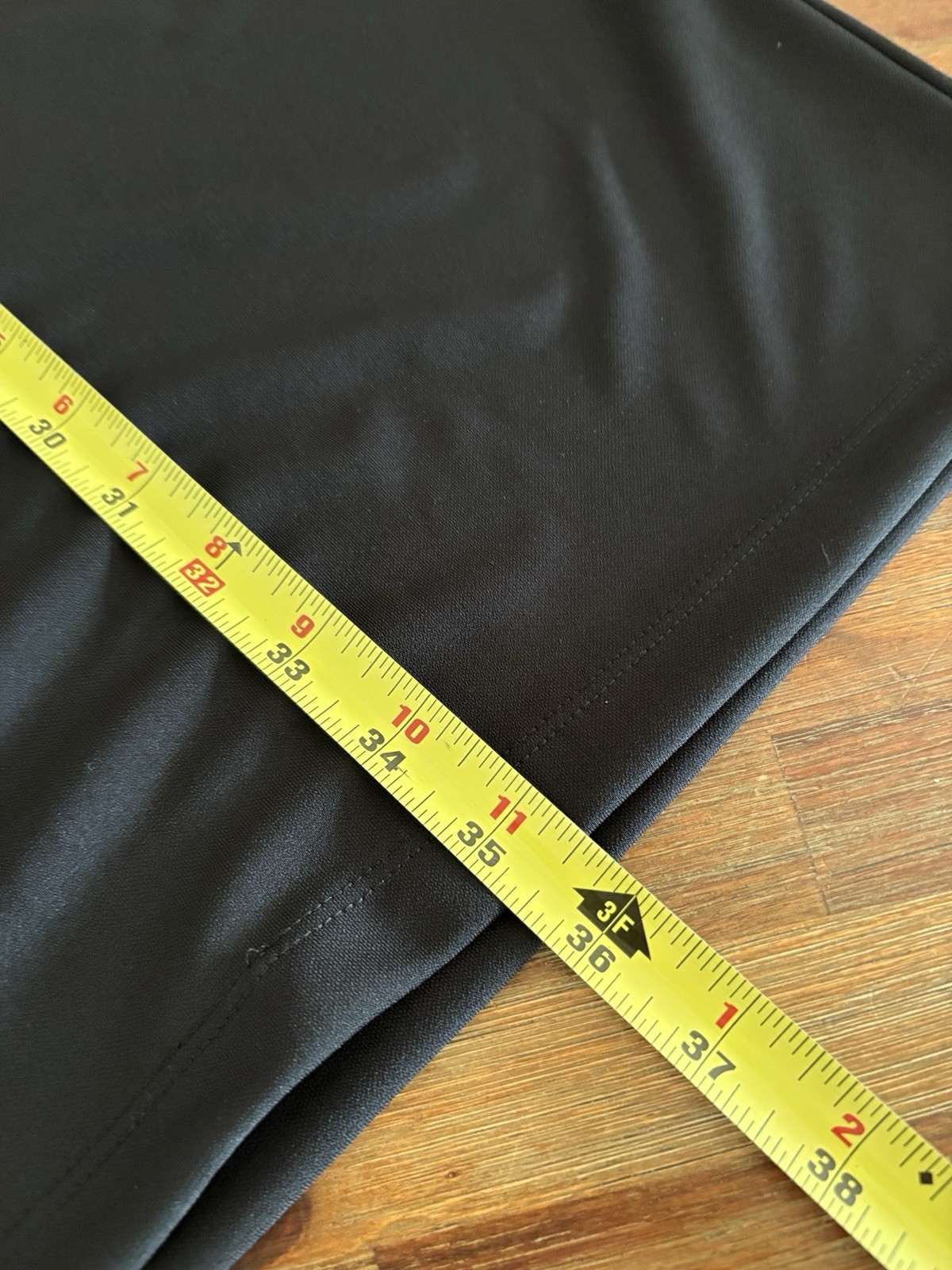 DKNY Basic Black Midi Slip Size Medium Dress V-Ne… - image 17