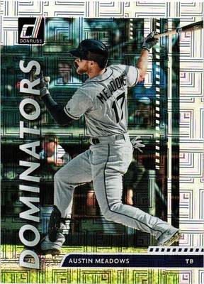 2020 Panini Donruss Austin Meadows Dominators Vector - Tampa Bay