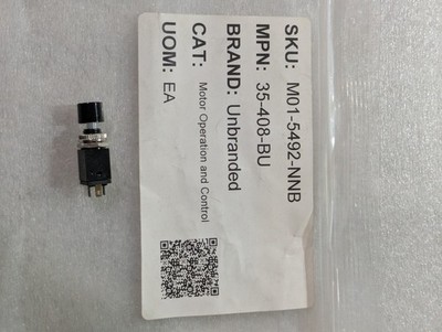 GC Electronics 35-408-BU Miniature Pushbutton Switch SPST Panel Mount Industrial