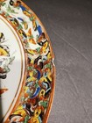 Pair of Matching Antique Chinese Rose Canton 1000 Butterfly 9 5/8" Plates — photo 7