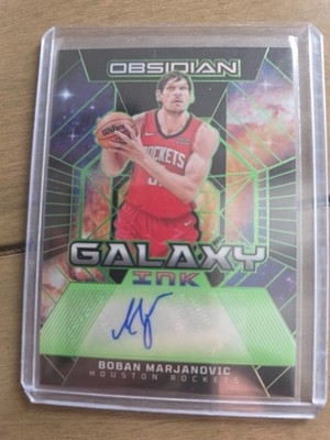 Boban Marjanovic 2023-24 Obsidian Galaxy Ink Auto Green /25