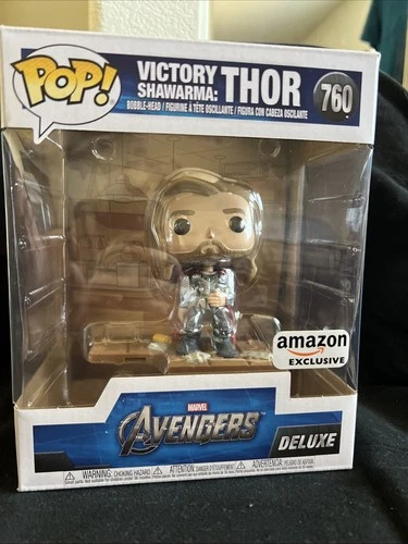 Funko Pop! Deluxe, Marvel-Victory Shawarma, Thor, Amazon Exclusive, 760