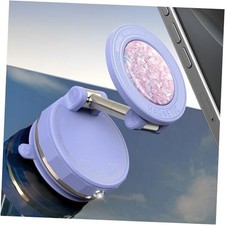 Upgraded Vacuum Magnetic Car Phone Holder for MagSafe 108 LBS Strongest Purple