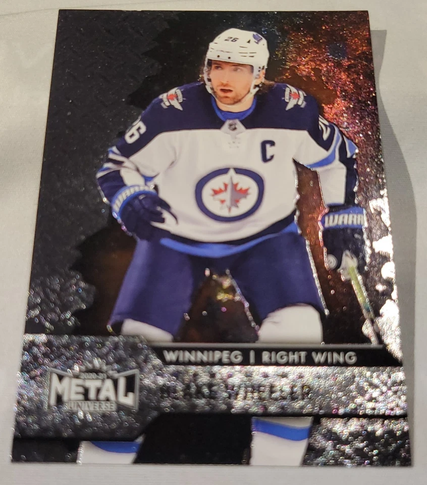 Blake Wheeler#26 2020-21 Skybox Metal Universe Winnipeg Jets Hockey - Image 4 of 4