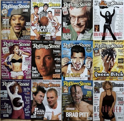 Rolling Stone Magazin, kompletter Jahrgang 1999 (deutsche Ausgabe) - ohne CD's