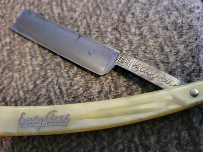 Vintage Easy Aces Straight Razor The Genco Co Bradford PA USA In Box