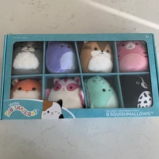 NEW Original Squishmallows 5" Mini Plush 8-Pack Assorted Critters Collection