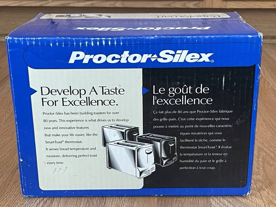 Vintage Proctor Silex Bagel Smart Toaster NEW IN BOX 22225 Extra-wide Slots - Image 3 of 4