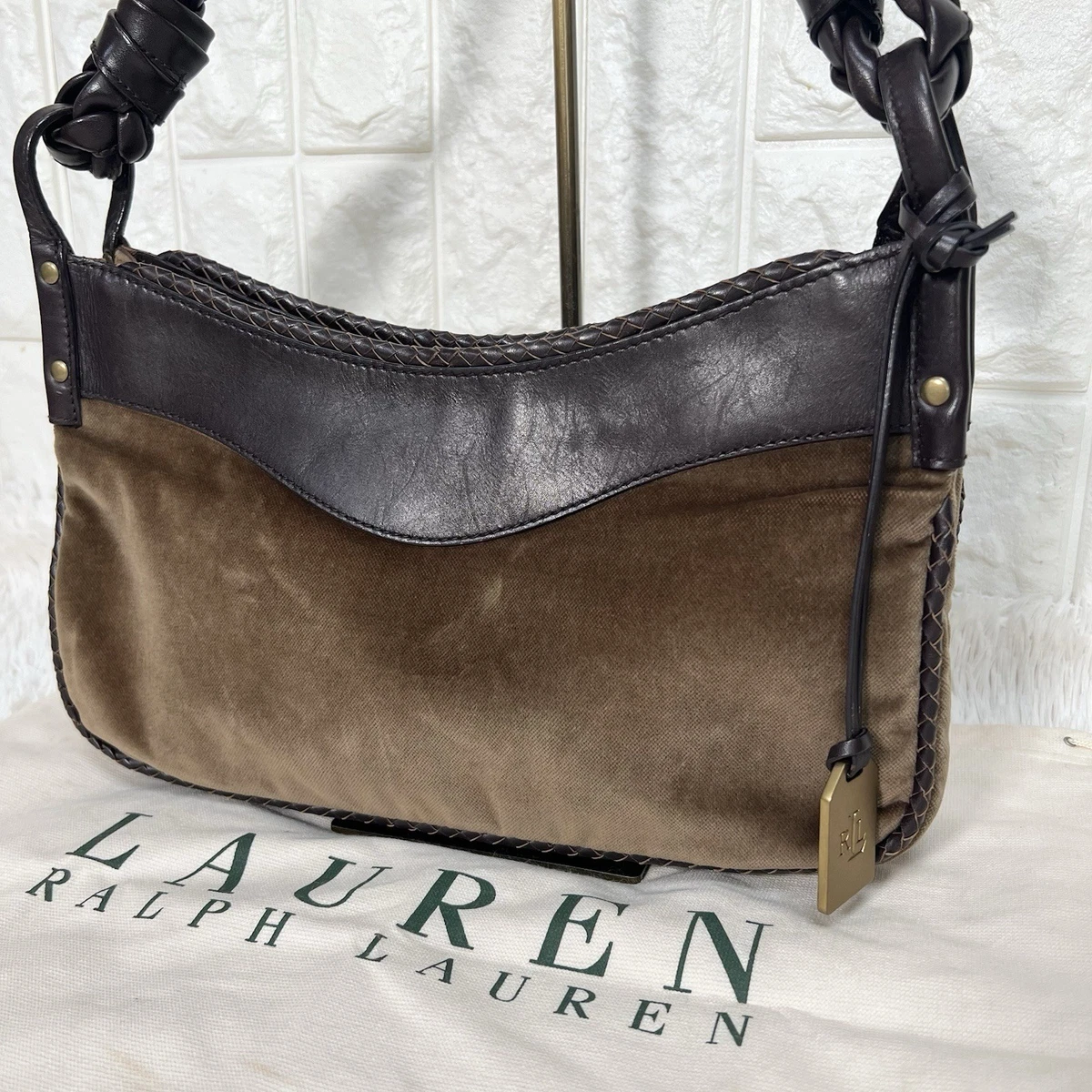 Lauren Ralph Lauren Women's Hobo Bags Brown Bags & Handbags for