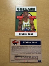 2019 1967-68 Lana Sports ABA #157 LEVERN TART Rookie RC Oakland Oats