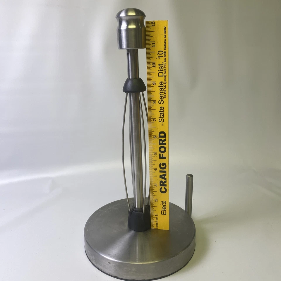 Kamenstein Perfect Tear不锈钢纸巾架  — 第 4/4 张图片