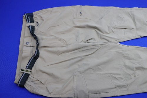 Outdoor Sport Mens Activewear Waterproof Pants Size Large 32 - 36 Khaki/Beige - Picture 2 of 5
