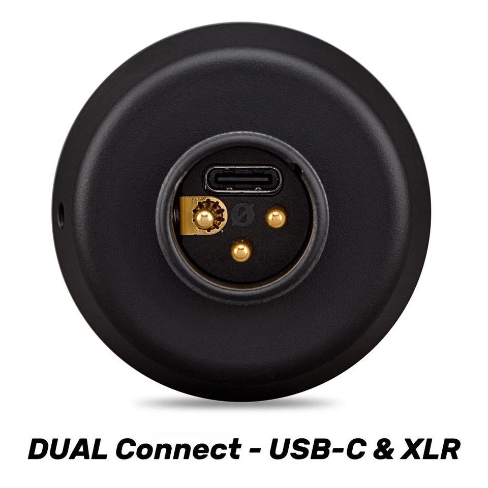 Rode NT1 5th Generation XLR USB Studio-Mikrofon Schwarz + USB Kabel Typ A zu C - Bild 4 von 4