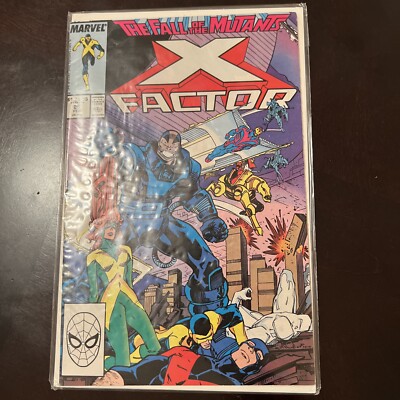 X-factor 25 Vf+ 1987 Comic book Spider-Man Logo