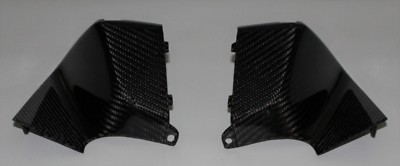 2002-2013 Honda VFR800 Gauge Side Panels - Carbon Fiber