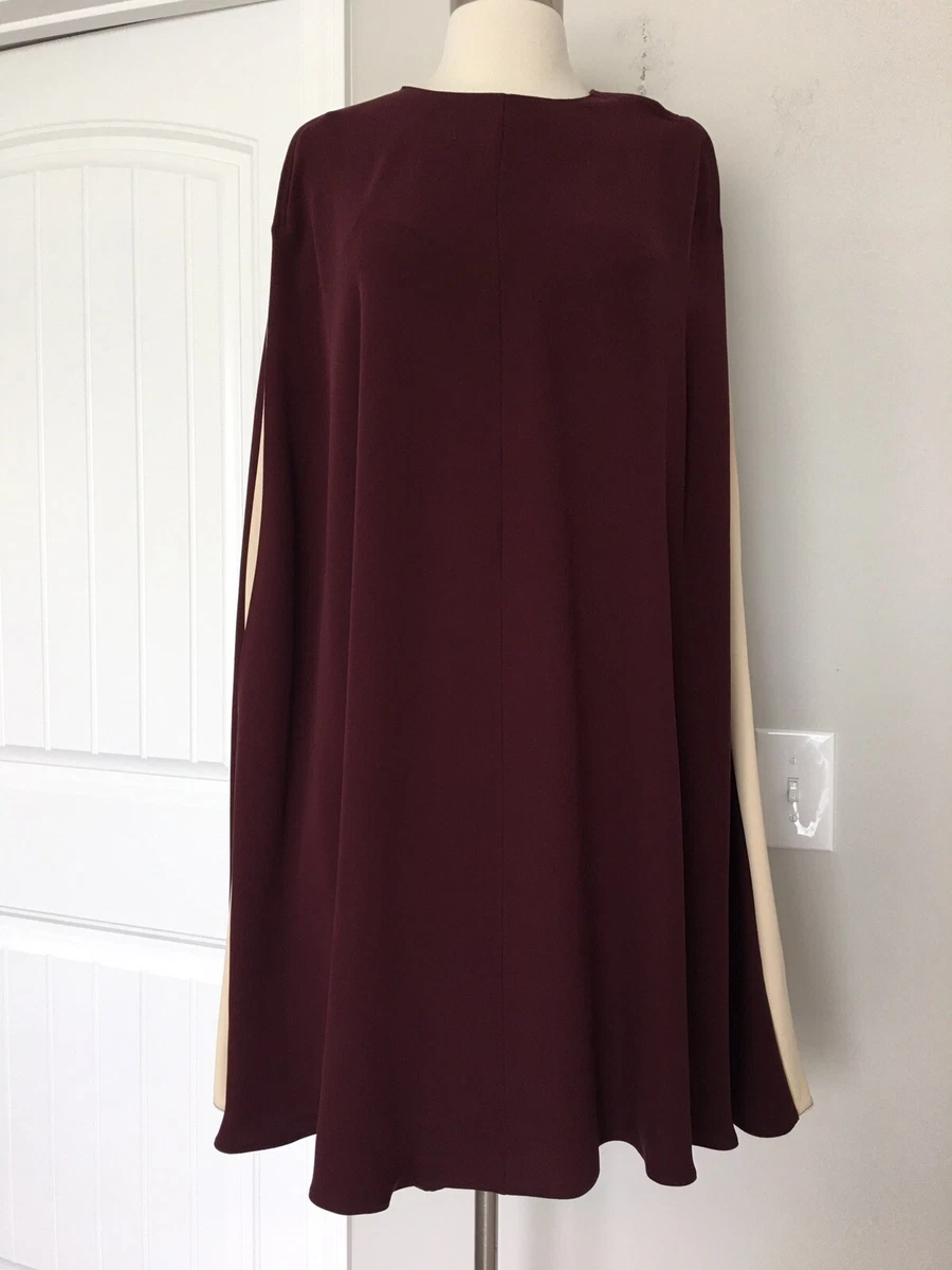 Cream cape cheap dress