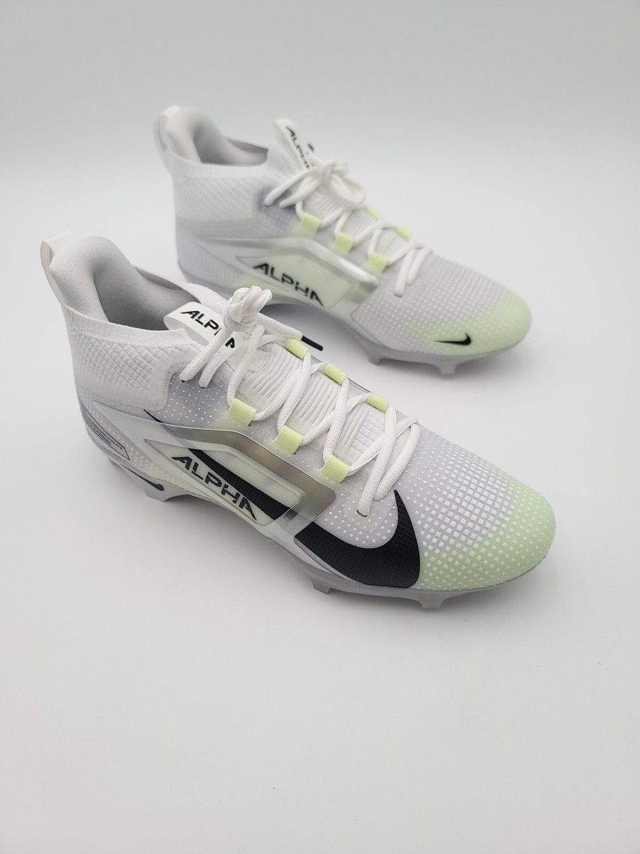 Nike Alpha Menace 4 Elite Football Cleats White Men display picture 3