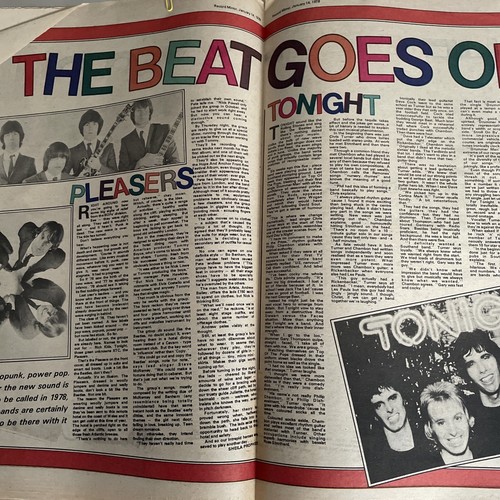 Record Mirror. January 1978. 4 Editions. - Picture 5 of 7