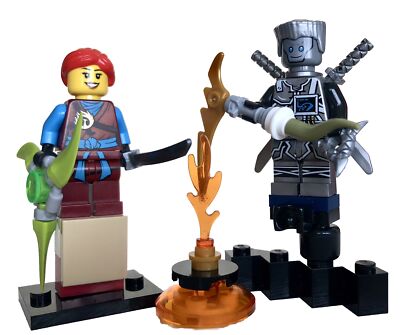 LEGO © NINJAGO SKILOR AMBER NINDROID NINJA ZANE MINIFIGURE