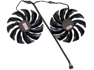 Grafikkartenlüfter Kühler Fan ~88mm kompatibel für GTX 1050 Ti G1 Gaming 4G