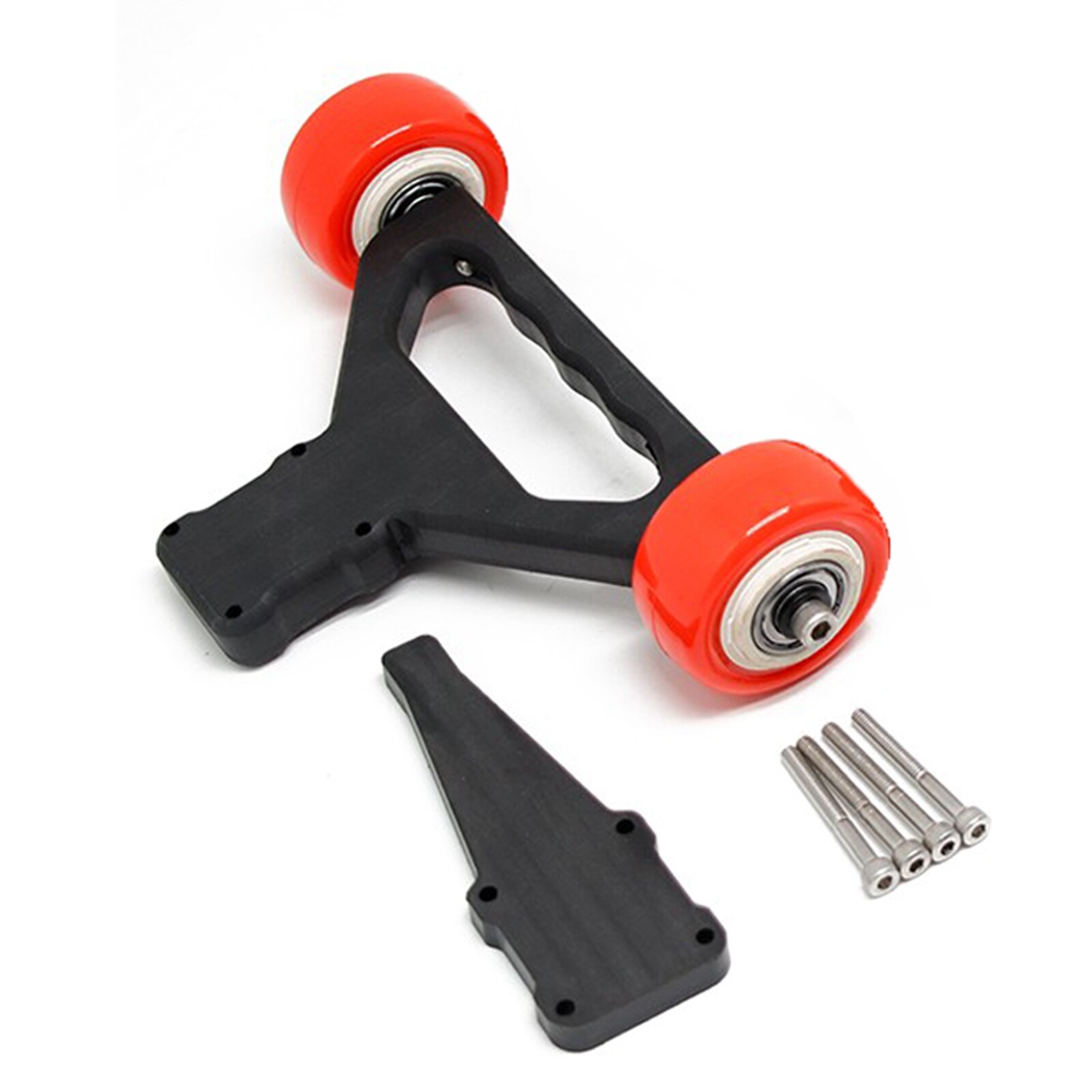 Double Wheel Wheelie Bar Upgrade For 1/5 ARRMA KRATON 8S & OUTCAST 8S RC Cars - Black - View #5