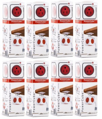 (8 Pack) PowerCube Extended - 5 Outlet 5ft Extension cord (OVERSTOCK CLEARANCE)