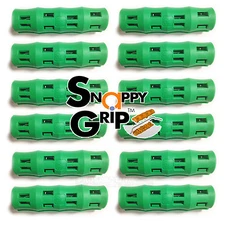 SNAPPY GRIP Ergonomic Replacement Bucket Handles 12 GREEN