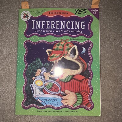 Inferencing basic skills series, using context, clues to in for a meeting gr 1-2