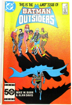 DC Comics BATMAN AND THE OUTSIDERS #32 April 1986 LOOKS GREAT!! | eBay