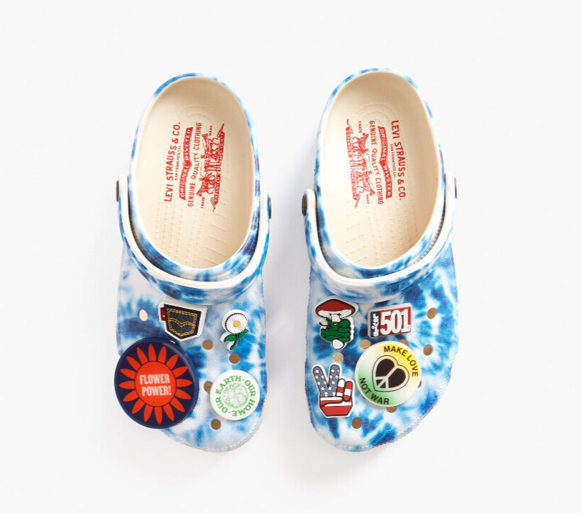Crocs Levi\'s x Classic Clog \'Tie-Dye\' new Levi main image 4