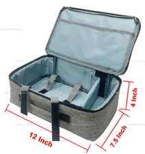 Nylon Handle Handbag Bag Carry Zip Foam Bag Multiple Purpose Use