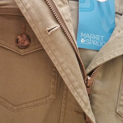 Veste boutonnée vert olive femme | Bréal Veste boutonnée vert olive femme | Bréal