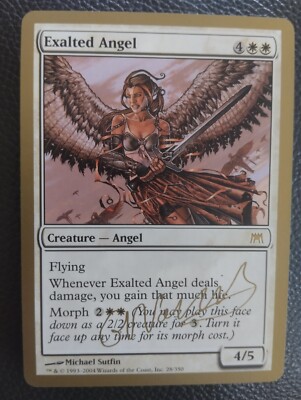 MTG EXALTED ANGEL RARE ENG EXC Gabriel Nassif, 2004 SF World