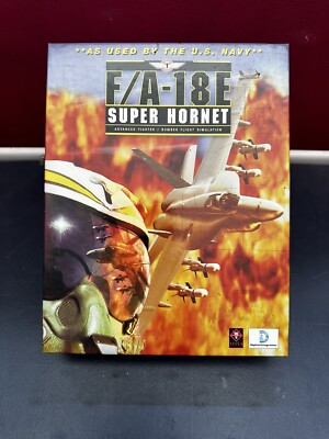 F/A-18E SUPER HORNET Advanced Simulation PC Spiel Big Box