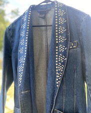 1980s Denim Jacket Sz 10