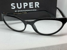 RetroSuperFuture 4RL Numero 10 Nero Frame Optical Frame NIB