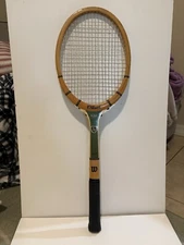 Vintage Wilson Top Notch Lady Brown Tennis Racket 