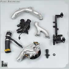 For Jaguar Land Rover 5.0L V8 Coolant Water Pump & Thermostat Hose Pipe & Plug