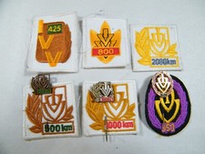 VINTAGE IVV VOLKSSPORT VOLKMARCHES PATCHES PINS KM