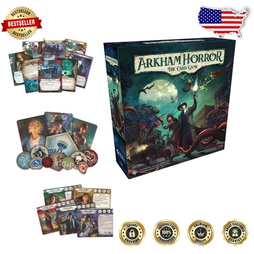Arkham Horror Revised Core Set - Cooperative Mystery Card Game for 1-4 Players