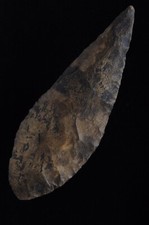 ARCHAIC KNIFE BLADE, Craighead County, Arkansas Artifact Arrowhead, Stermer COA