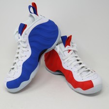 red white and blue foamposite