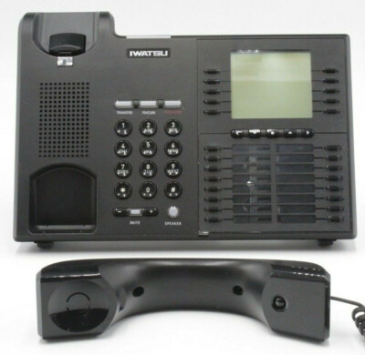 Iwatsu IX-5810 Phone, ECS System Icon Digital Nice Shape Tested 505810 Black