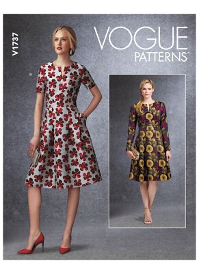 pleated fit and flare dress pattern DANCING PLEAT SHORT SLEEVE PLEATED FIT AND FLARE DRESS – Jason Wu Studio main image 0