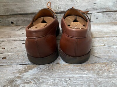 John lobb Anna moccasin brown boat shoes UK6EE US 7 | eBay